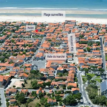 L'ocean Au Bout De La Rue Tatil Evi Soulac-sur-Mer